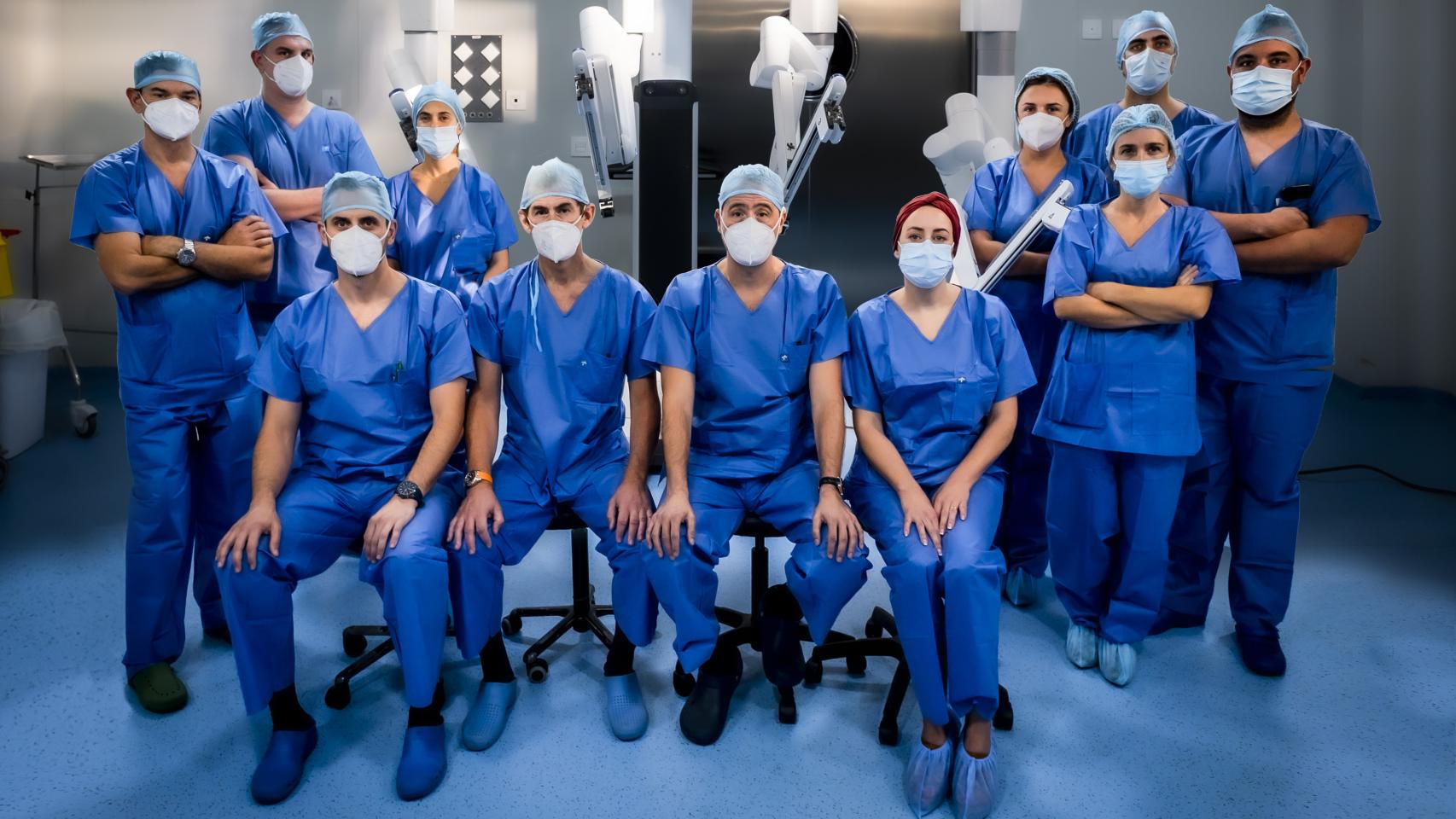 Los miembros de la Unidad Funcional de Aparato Digestivo y Cirugía