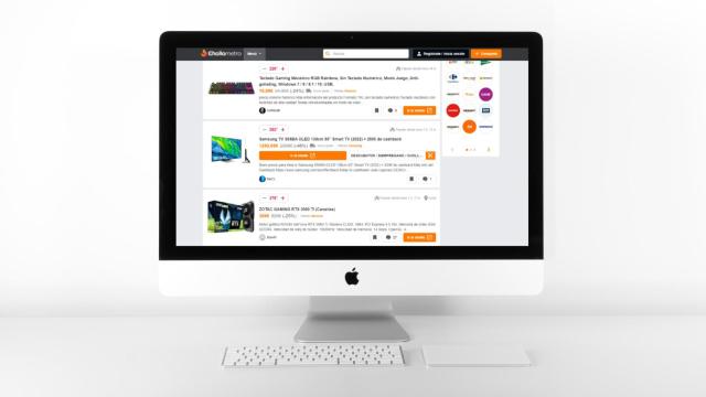 Montaje de un ordenador con la web de Chollometro.