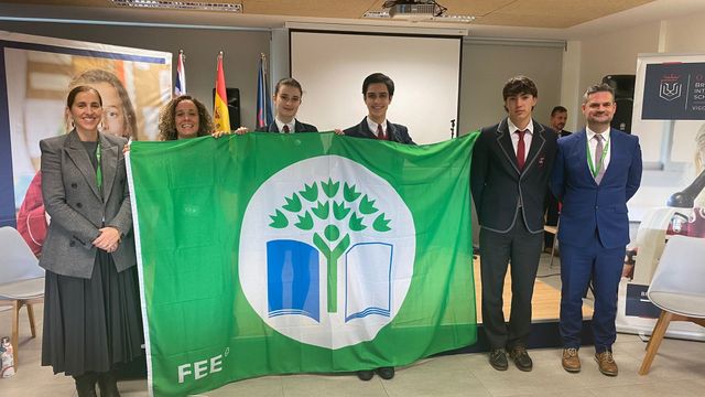 El centro escolar de Vigo recoge el reconocimiento al trabajo de concienciación medioambiental.