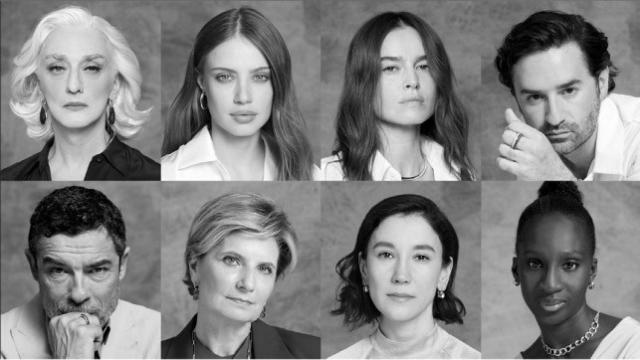 Sabina Belli, Alessandro Gassmann, Drusilla Foer, Kasia Smutniak, Xenia Tchoumi, Eye Haidara, Nicolas Maury y Sibel Kekilli.