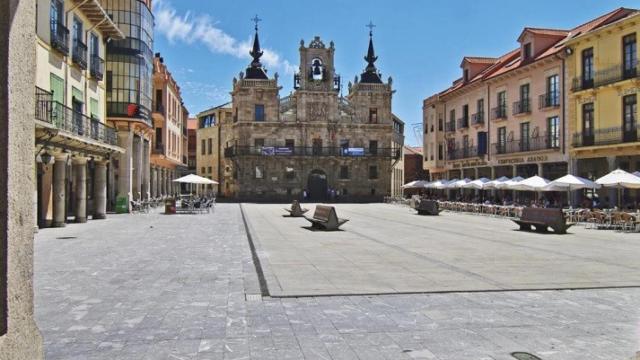 Plaza Mayor de Astorga.