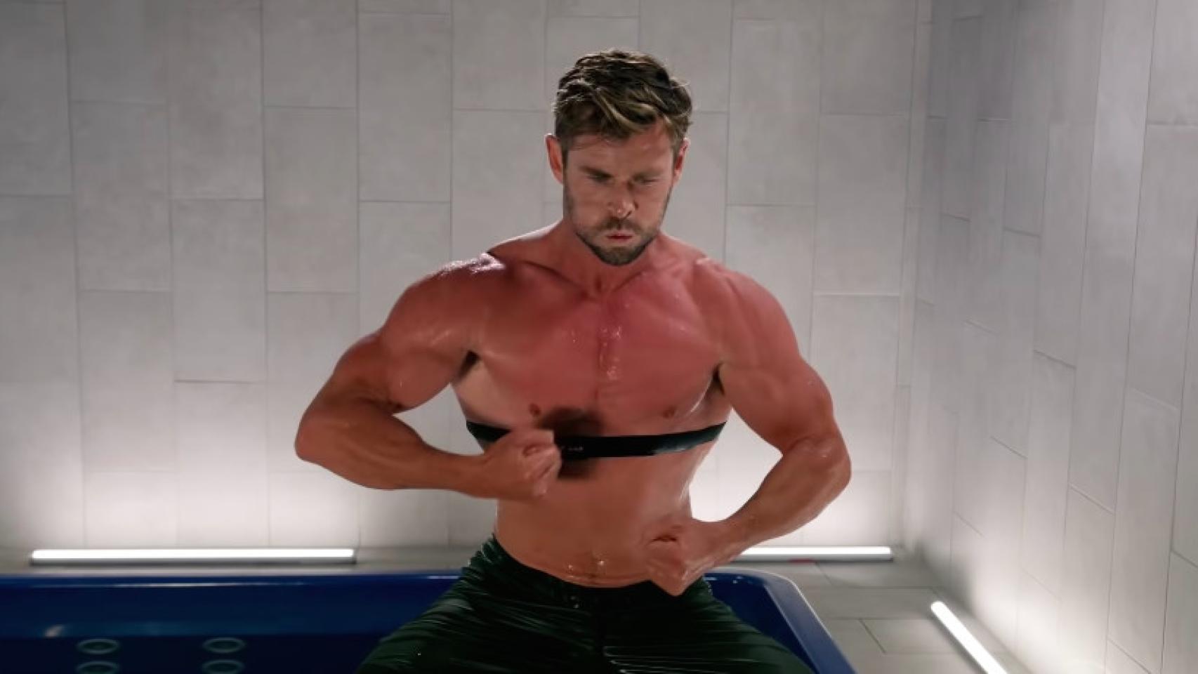 Chirs Hemsworth en el tráiler de su documental 'Limitless'.