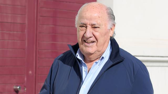 El empresario español Amancio Ortega