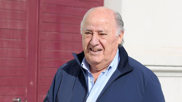 El empresario español Amancio Ortega