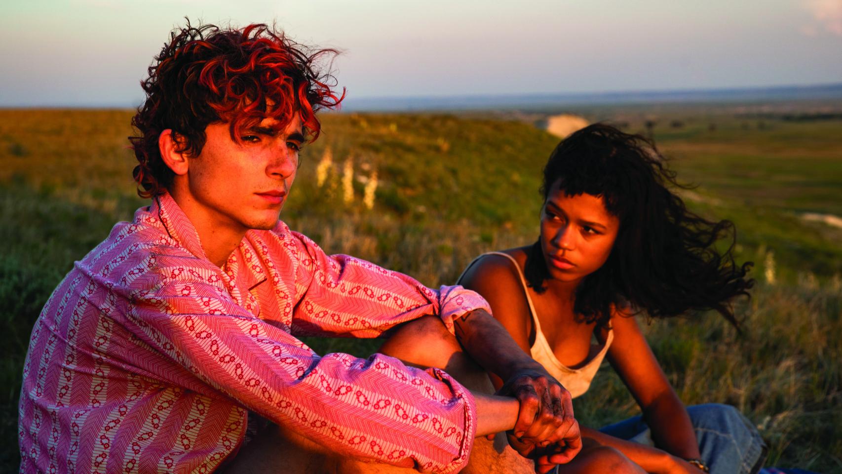 Taylor Russell y Timothée Chalamet, en un momento de 'Hasta los huesos'