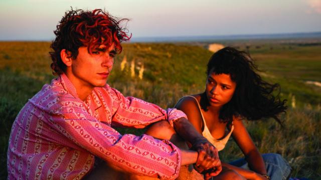 Taylor Russell  y Timothée Chalamet, en un momento  de 'Hasta los huesos'