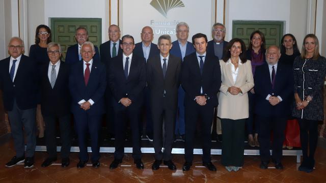 El nuevo patronato de la Fundación Bancaria Unicaja