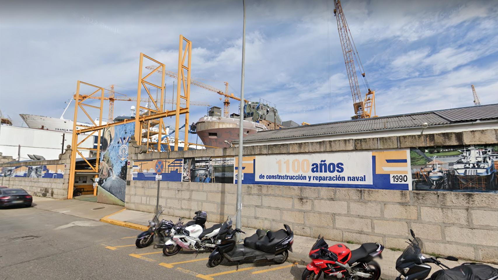 Astileros Cardama en Vigo.