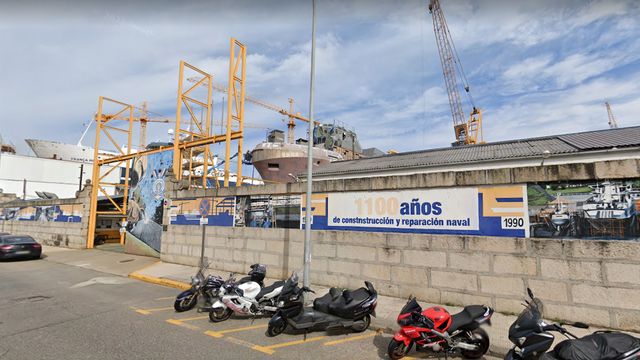 Astileros Cardama en Vigo.