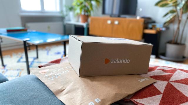 Paquete de Zalando.