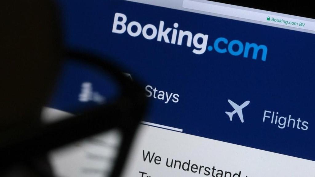 Página web de Booking.