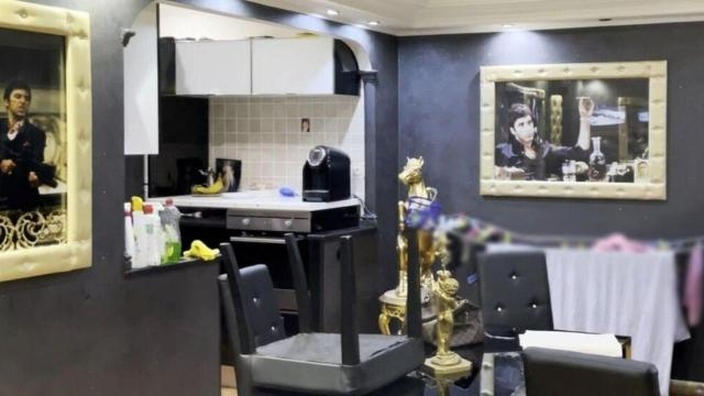 Vivienda de un miembro de la organización de Pasquali.