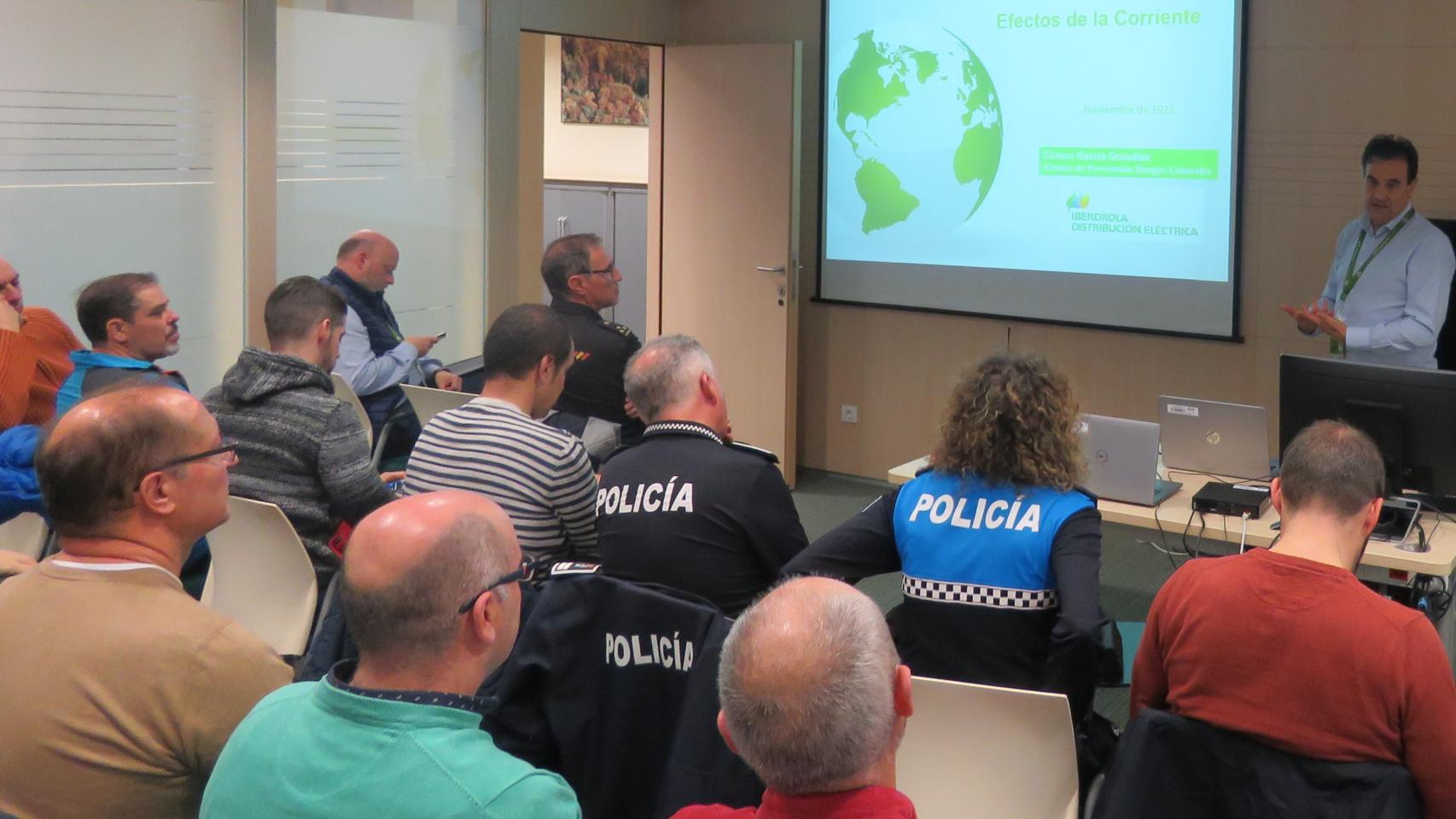 Iberdrola i-DE forma a los Cuerpos y Fuerzas de Seguridad de Zamora