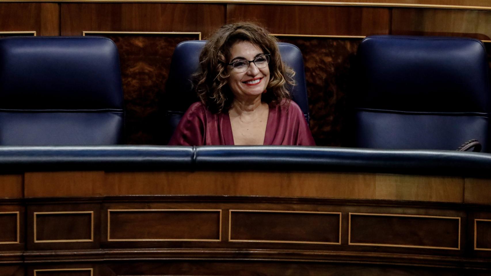 La ministra de Hacienda y Función Pública, María Jesús Montero