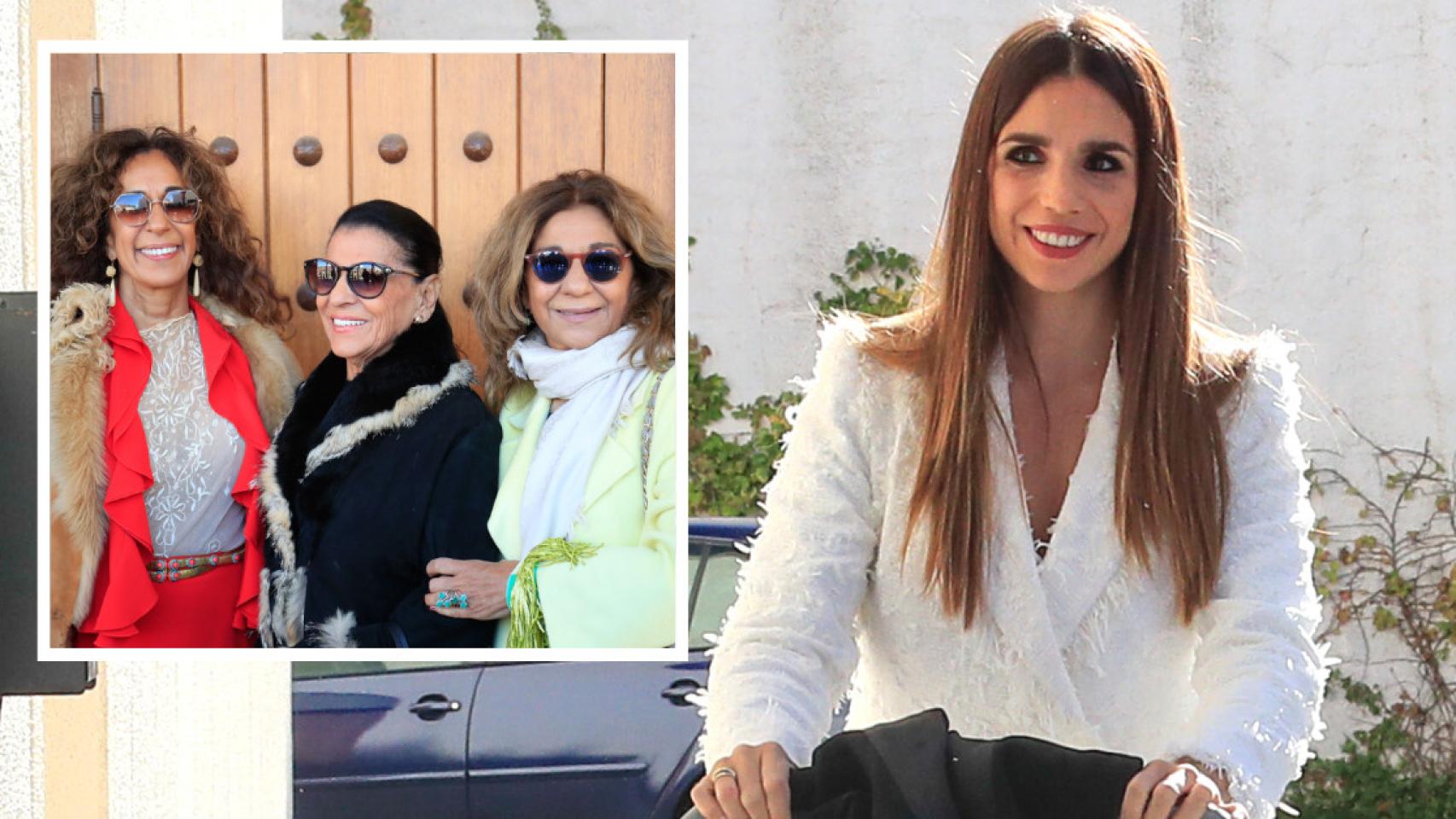 Elena Furiase, en un montaje de JALEOS.