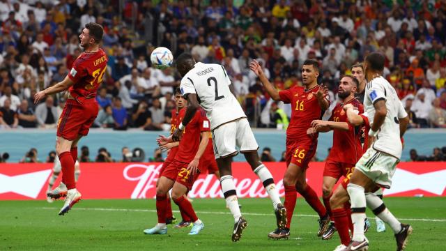 Imagen del España-Alemania