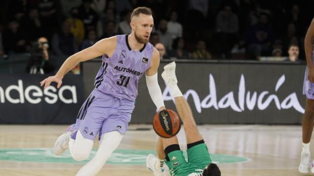 Dzanan Musa, en la victoria del Real Madrid de Baloncesto de la Liga Endesa 2022/2023