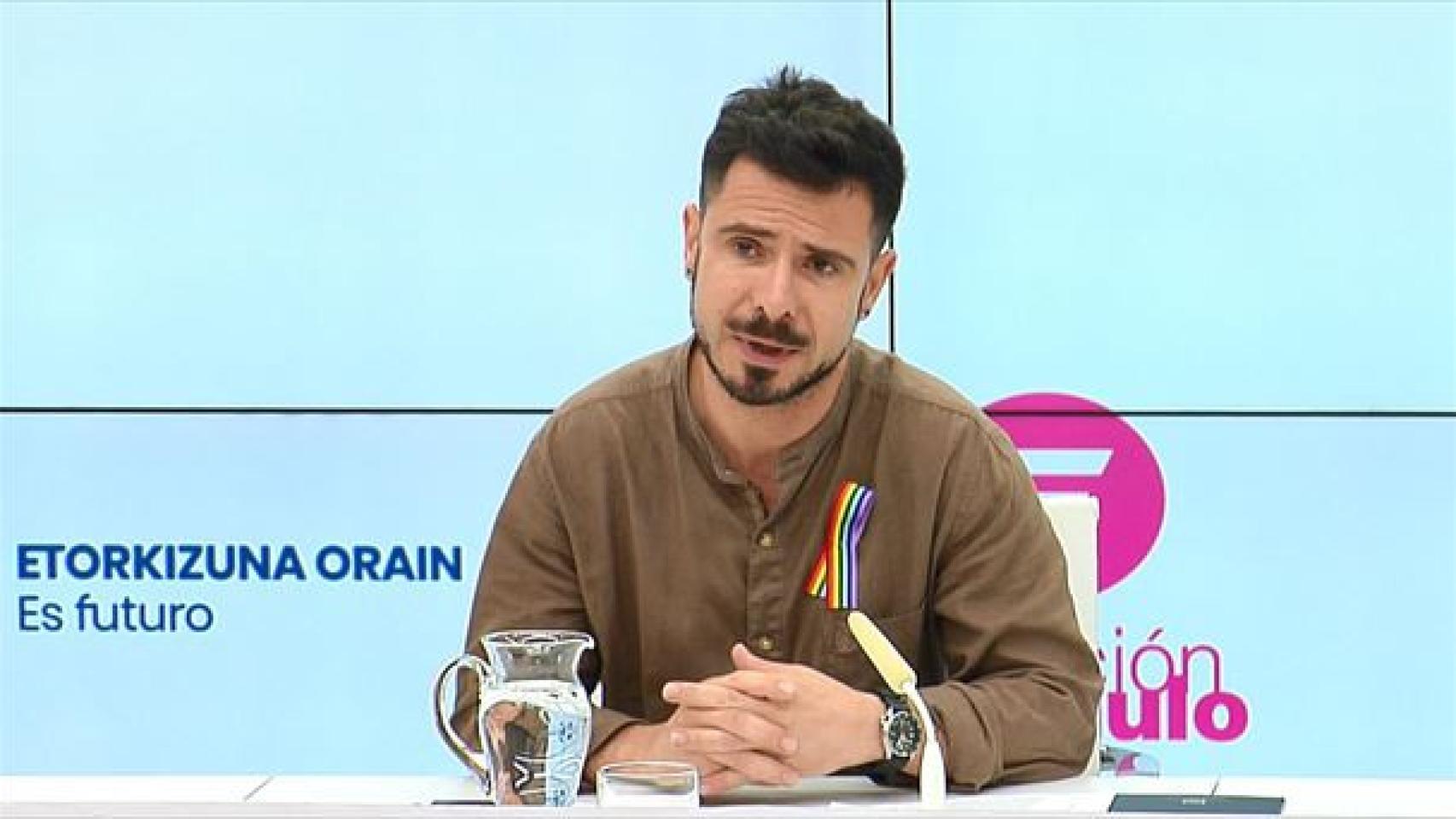 Harkaitz Millán, diputado foral de Cultura, Cooperación, Juventud y Deportes de Gipuzkoa.