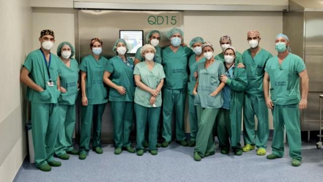 El equipo del Chuvi tras una intervención.