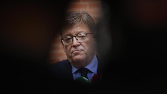 El presidente de la Generalitat, Ximo Puig, en un debate en las Cortes.