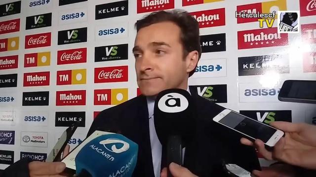 Carlos Parodi, presidente del Hércules CF, en imagen de archivo.