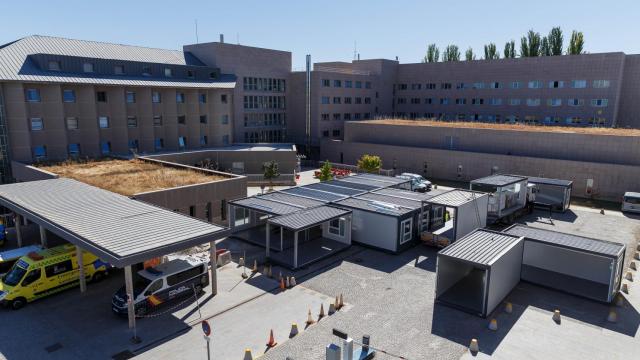 Imagen de archivo del Hospital de Segovia.