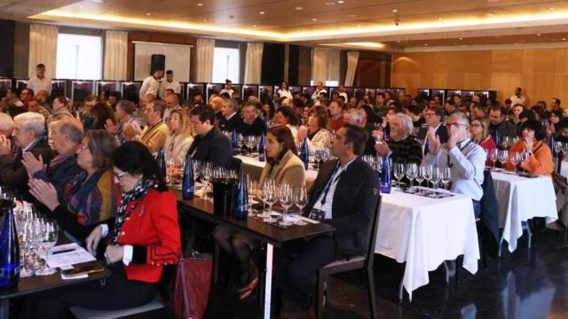 Aspecto de la sala donde se celebró la Cata Opera Prima 2022.