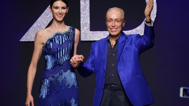 El diseñador Renato Balestra.