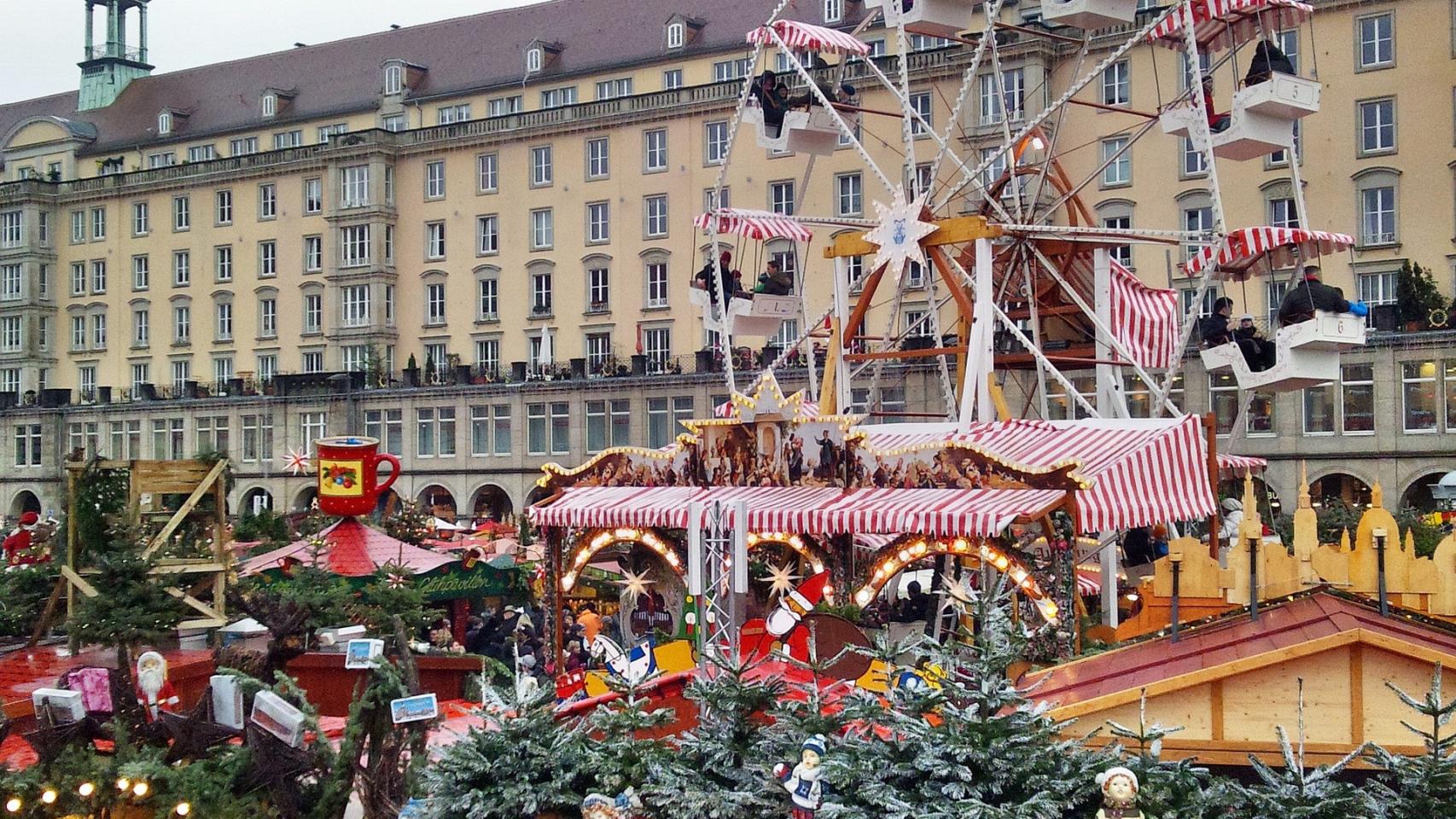 Este es el mercadillo de Navidad más antiguo del mundo, en Dresde (Alemania)