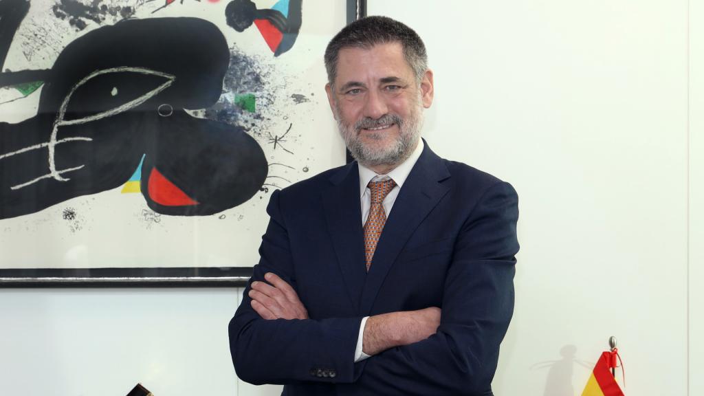 El director general de Hisdesat, Miguel Ángel García Primo