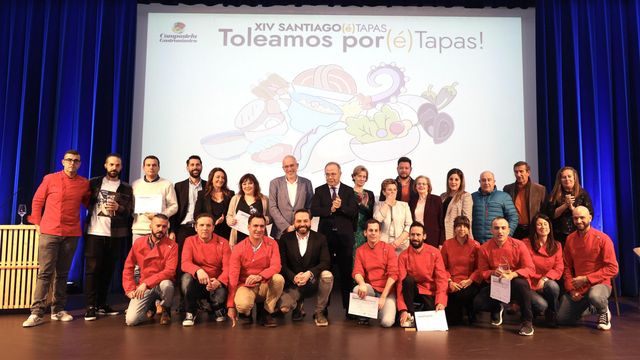 Foto de familia del Santiago(é)tapas.