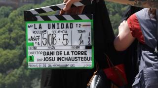 Imagen del rodaje de la serie de Movistar+ 'La Unidad'
