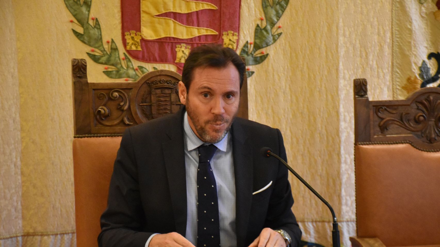 Óscar Puente, alcalde de Valladolid