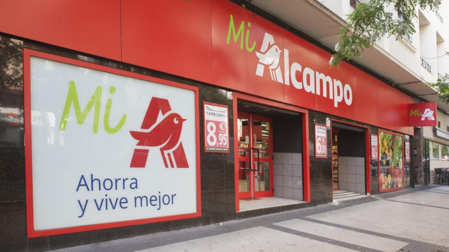 Fachada de Alcampo