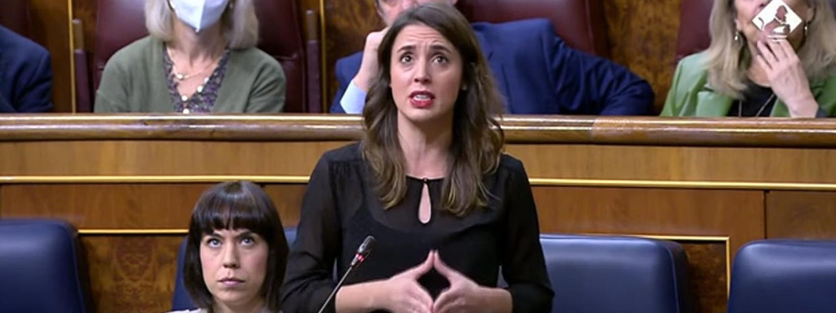 Pedro Sánchez en el Congreso de los Diputados.