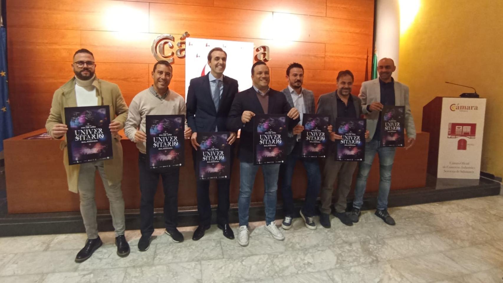 Presentación del Fin de Año Universitario en la Cámara de Comercio de Salamanca