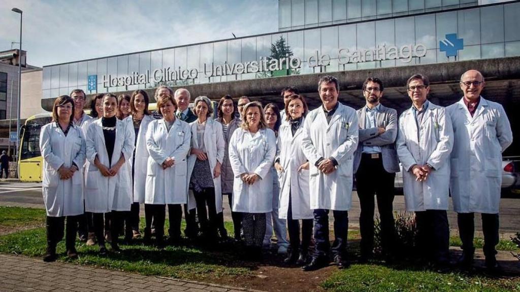 María José de Castro junto a su equipo.