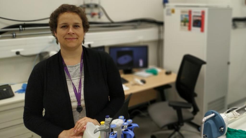 Lorena García Hevia en su despacho.