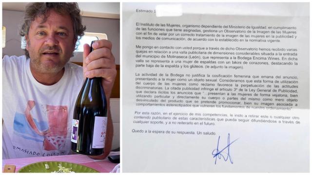 Javier Álvarez, dueño de la bodega Almázcara Majara.