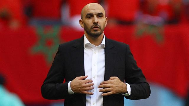 Walid Regragui, seleccionador de Marruecos