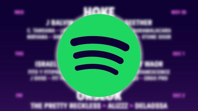 Crea el cartel con tus artistas preferidos de Spotify