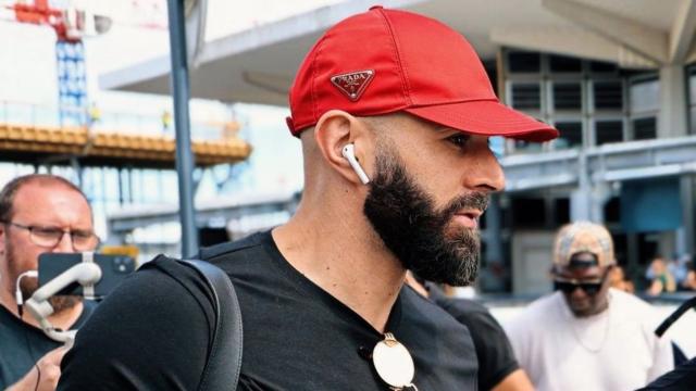 Karim Benzema, a su llegada a Reunión