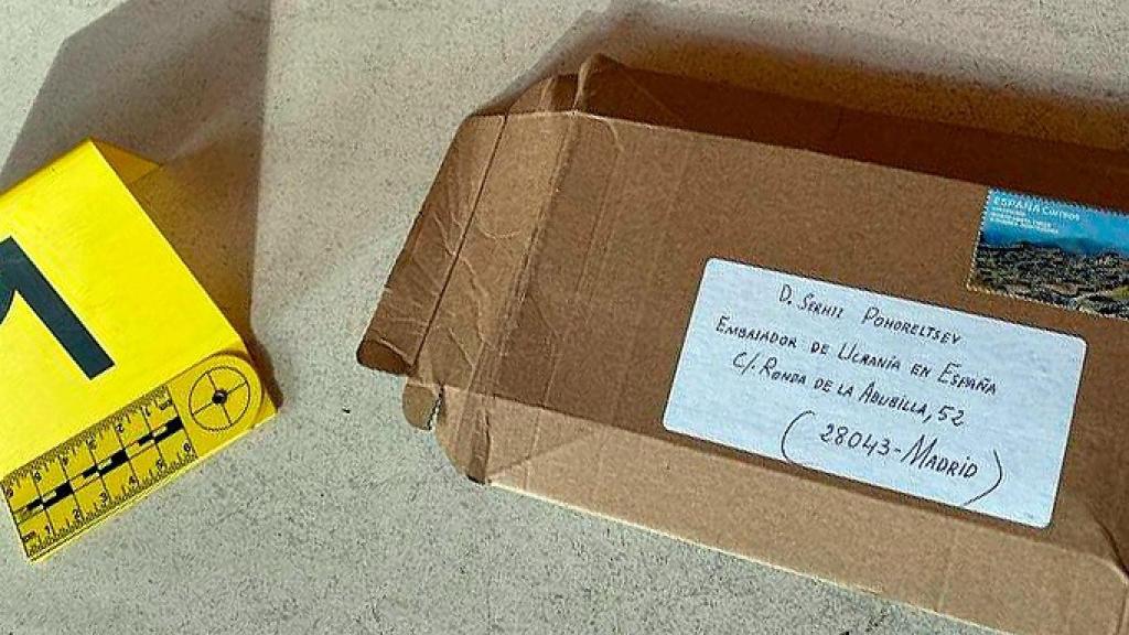 Una carta bomba causa un herido en la embajada de Ucrania en Madrid