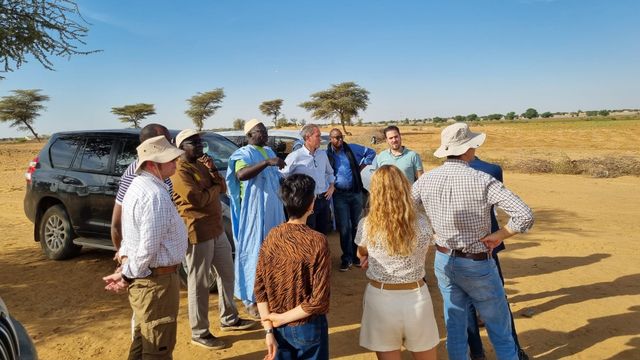 La misión comercial a Mauritania, encaminada a mejorar las cifras de exportación de tecnología agraria.