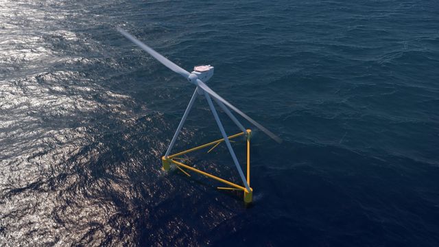 Tecnología innovadora de eólica flotante de una start up catalana.