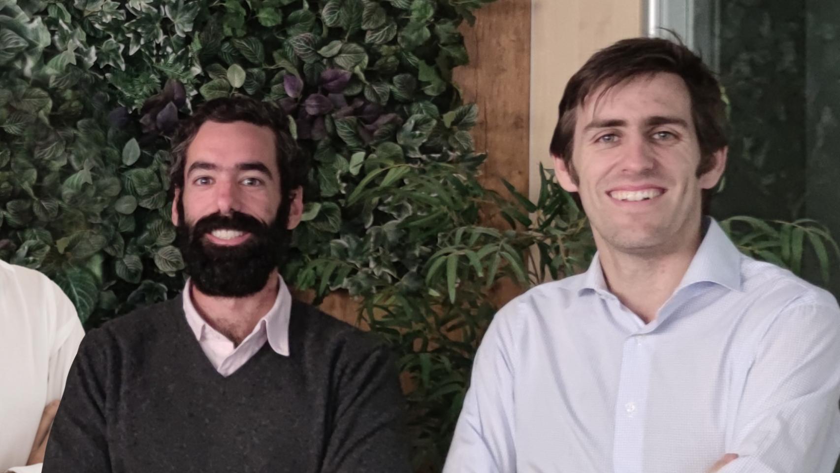 Miguel Camiña e Íñigo Fernández de Araoz, responsables de Micappital Seguros.