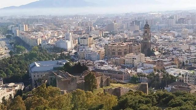 Vista de Málaga