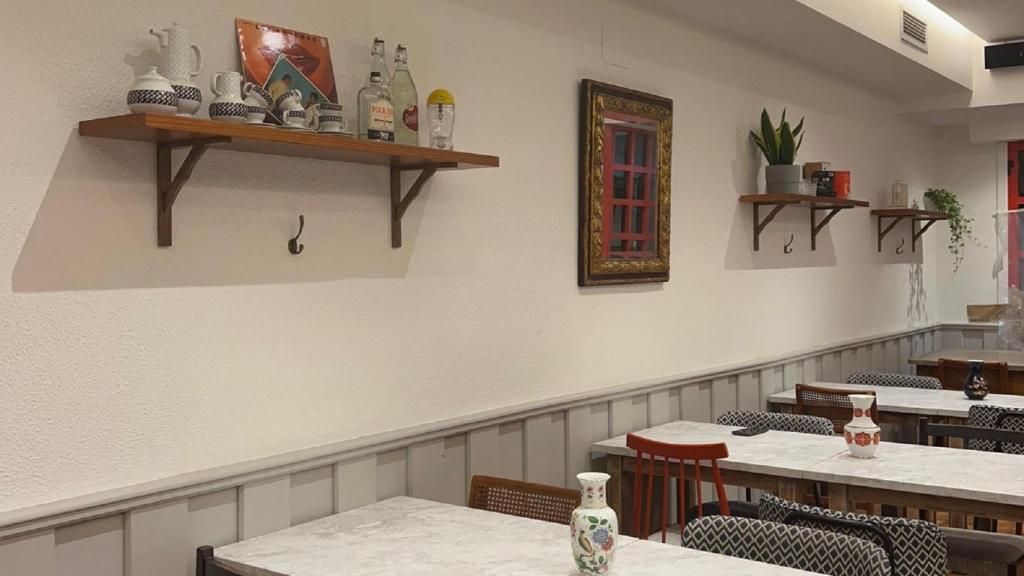 Interior de la Casa da Collona de A Coruña.