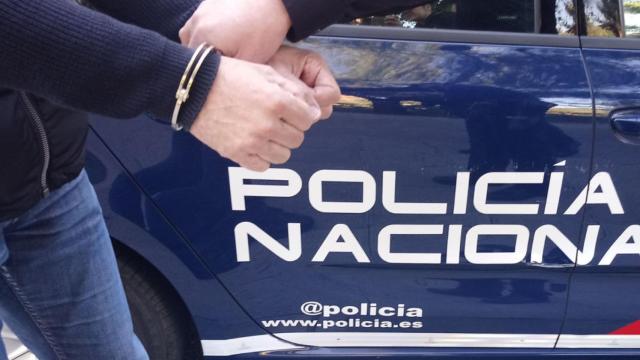 Imagen del momento de una detención.