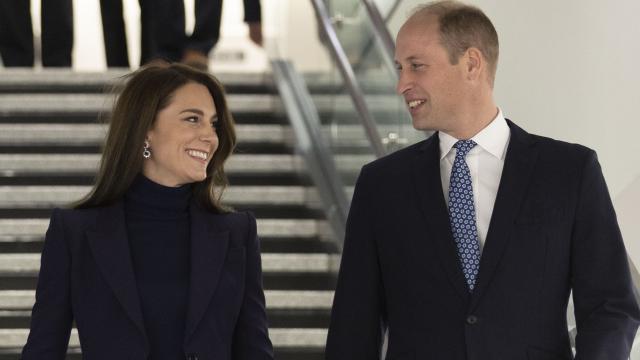 Kate Middleton y el príncipe Guillermo en una imagen de archivo.